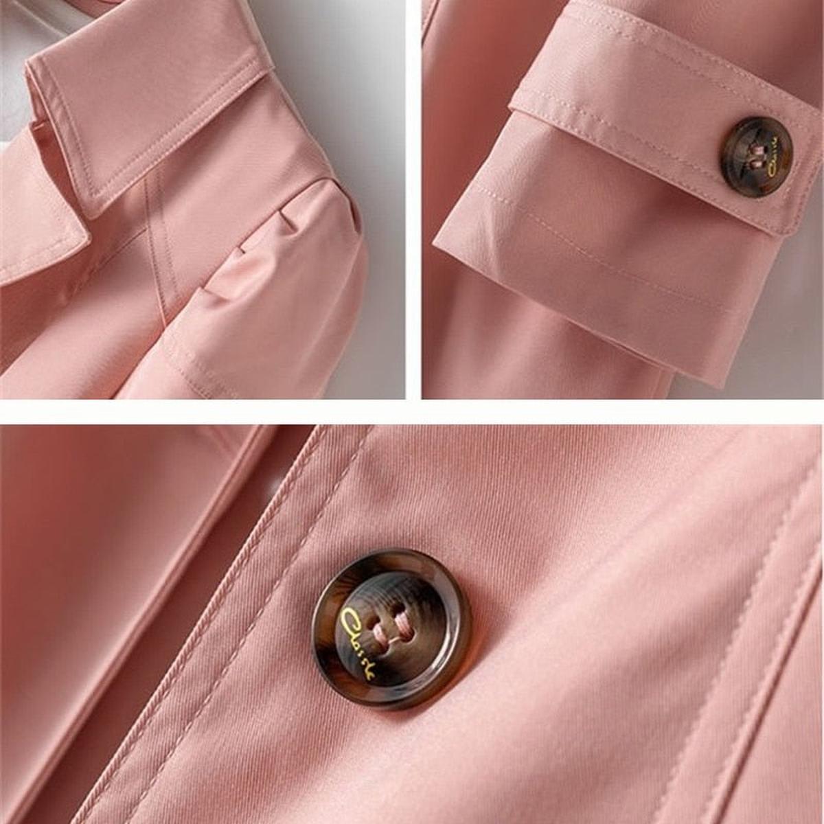 Women’s Classic Mid Length Trench Coat