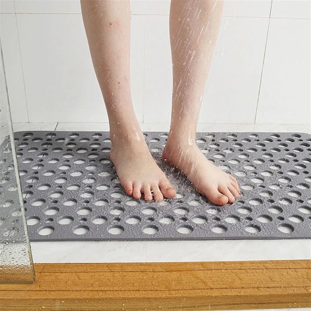 Non-Slip Secure Suction Cups Shower Mat