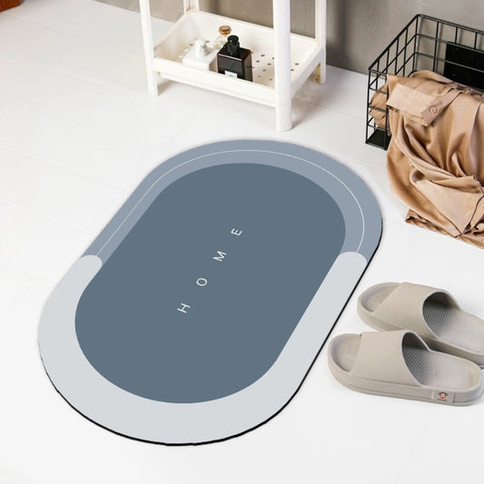 Fast Drying Absorbent Non-Slip Bathroom Floor Mat