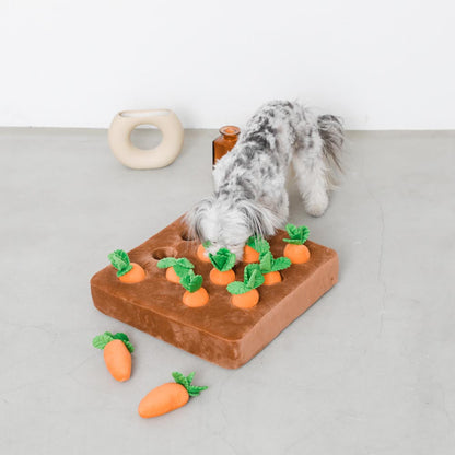 Interactive Dog Nosework Carrot Puzzle Toy