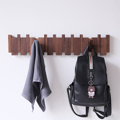 Modern Wooden Minimalist Wall Coat Rack
