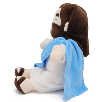 Soothing Jesus Plush Doll with Light & Breathing Effect