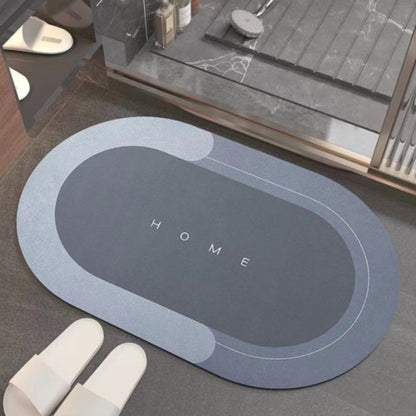 Fast Drying Absorbent Non-Slip Bathroom Floor Mat