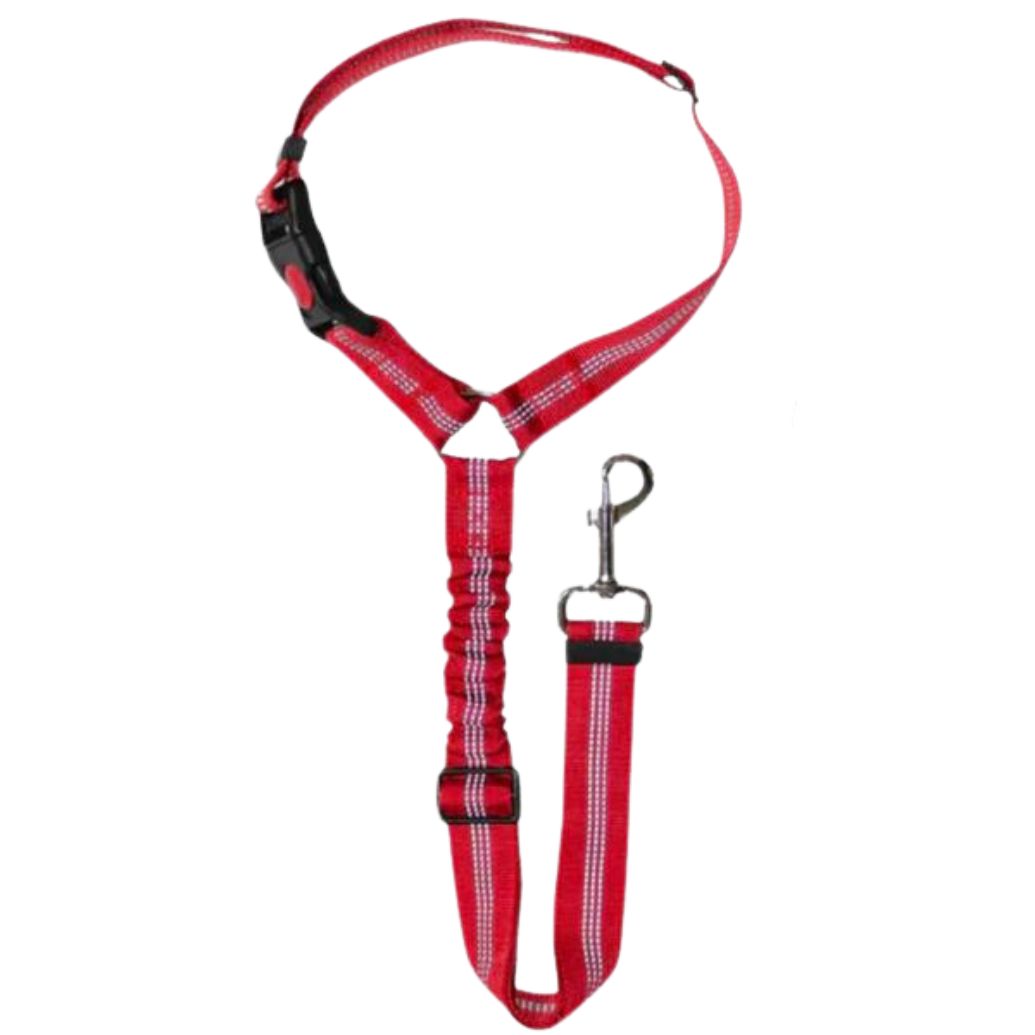 Adjustable Dog Car Seat Belt & Walking Leash