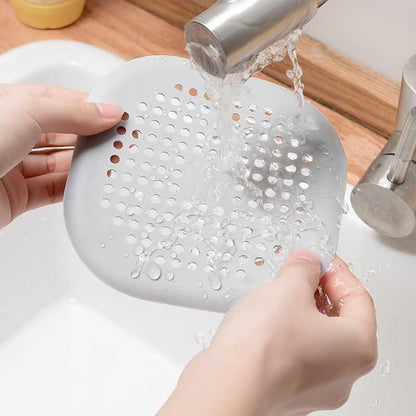 Easy Clean Silicone Clog Free Sink Drain Strainer