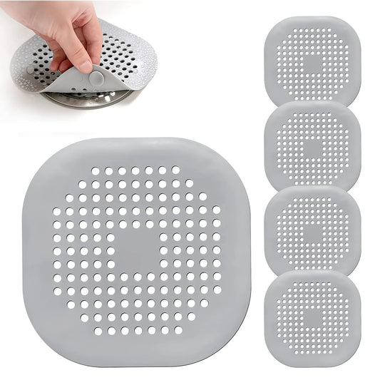 Easy Clean Silicone Clog Free Sink Drain Strainer