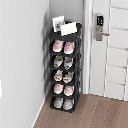 Vertical Clutter Free Stackable Shoe Rack Organiser