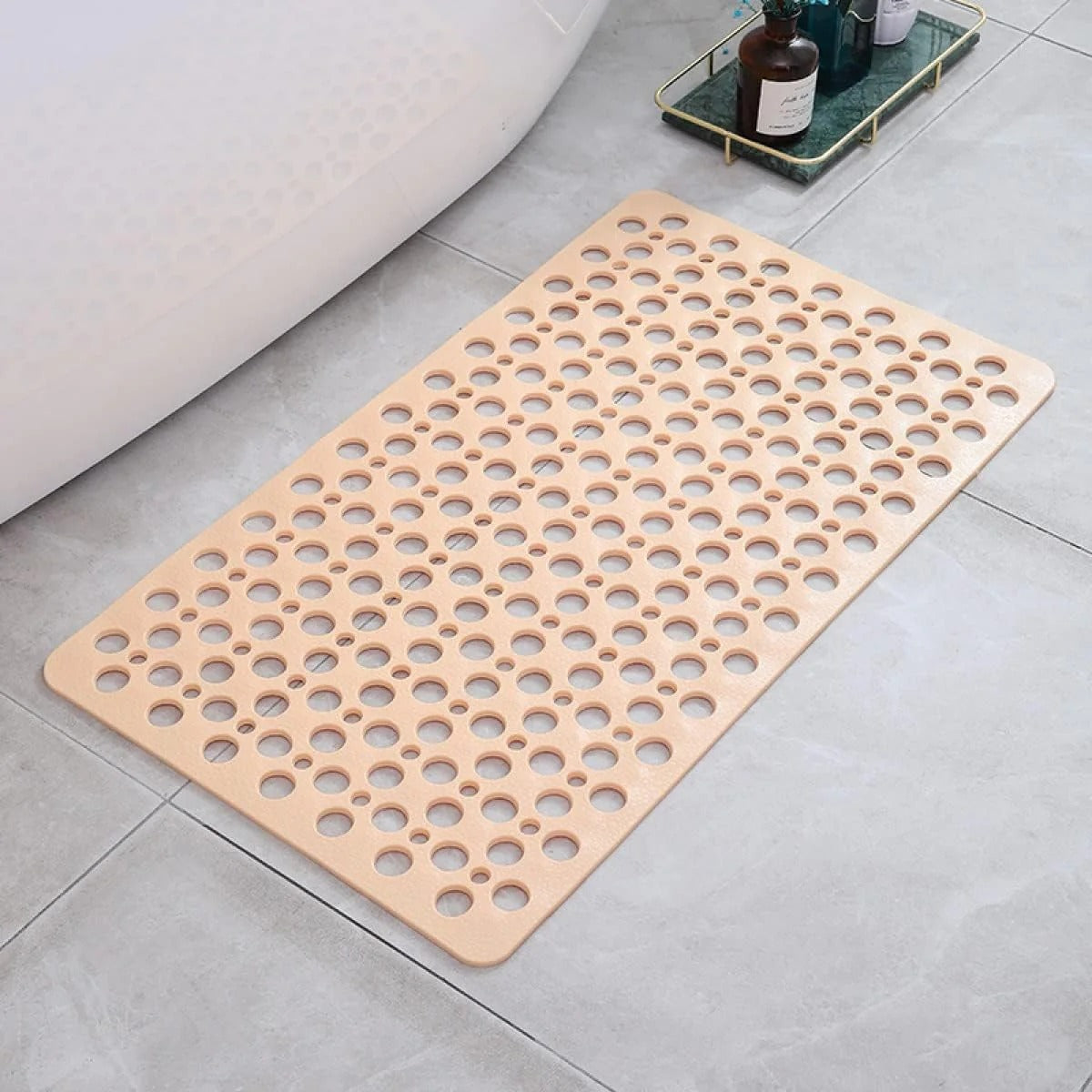 Non-Slip Secure Suction Cups Shower Mat