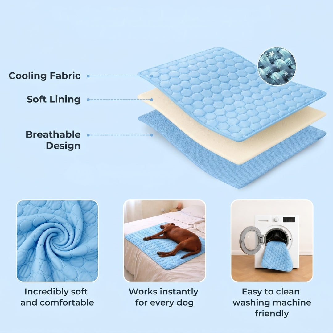 Self-Cooling Gel-Free Dog Mat