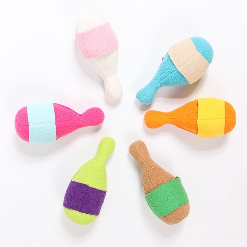 Interactive Bowling Puzzle Dog Enrichment Treat Toy