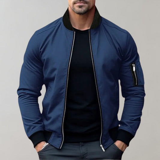 Men’s Lightweight Stylish All-Season Bomber Jacket