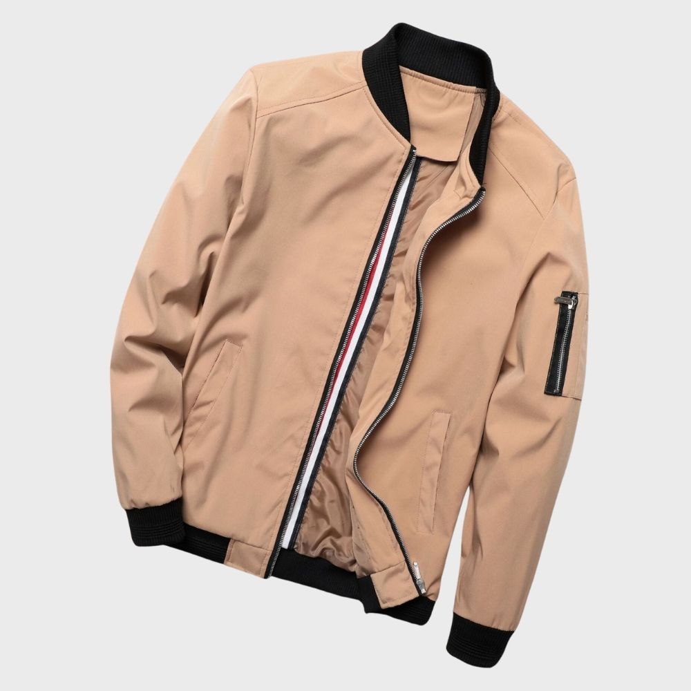 Men’s Lightweight Stylish All-Season Bomber Jacket