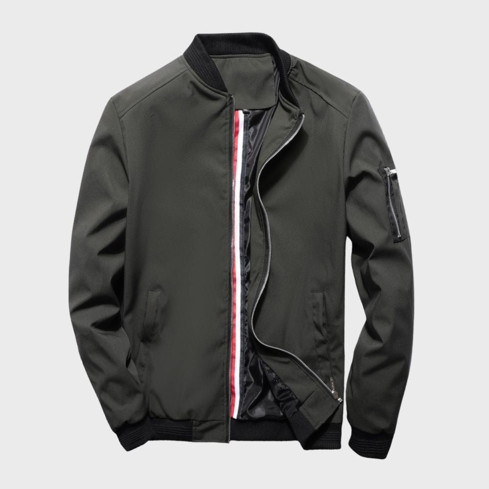 Men’s Lightweight Stylish All-Season Bomber Jacket
