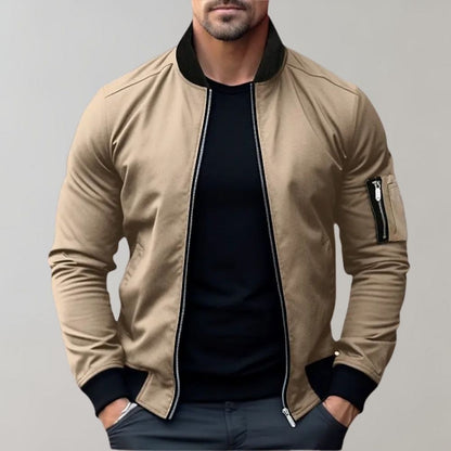 Men’s Lightweight Stylish All-Season Bomber Jacket