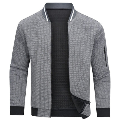 Men’s Quilted Lightweight Zip-Up Bomber Jacket