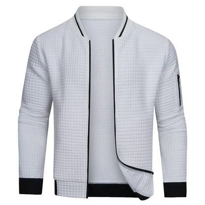 Men’s Quilted Lightweight Zip-Up Bomber Jacket