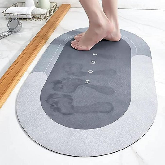 Fast Drying Absorbent Non-Slip Bathroom Floor Mat