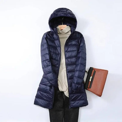 Women’s Ultra Lightweight Packable Down Jacket Puffer Coat with Hood