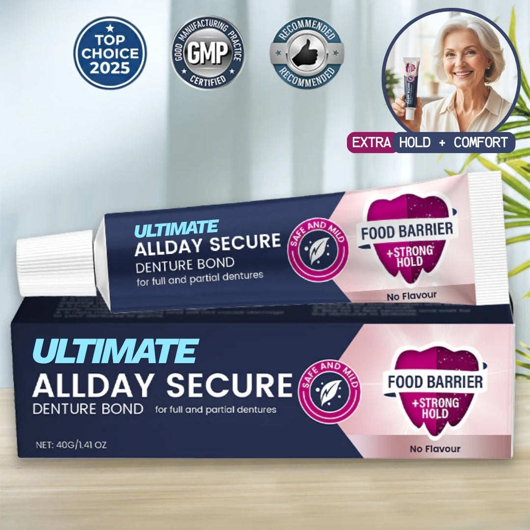 Ultimate Secure All-Day Denture Adhesive
