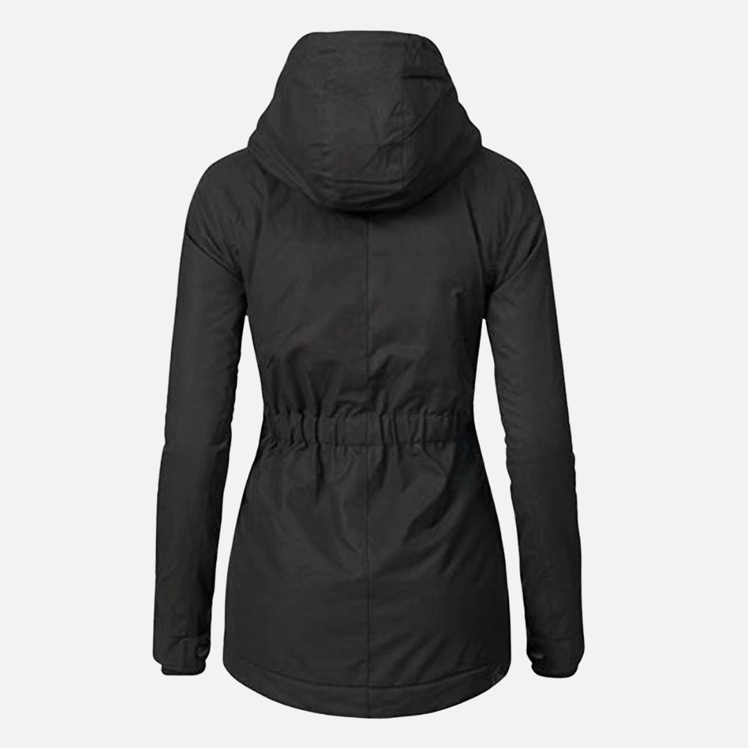 Women’s Sherpa Lined Hooded Cosy Winter Parka Jacket