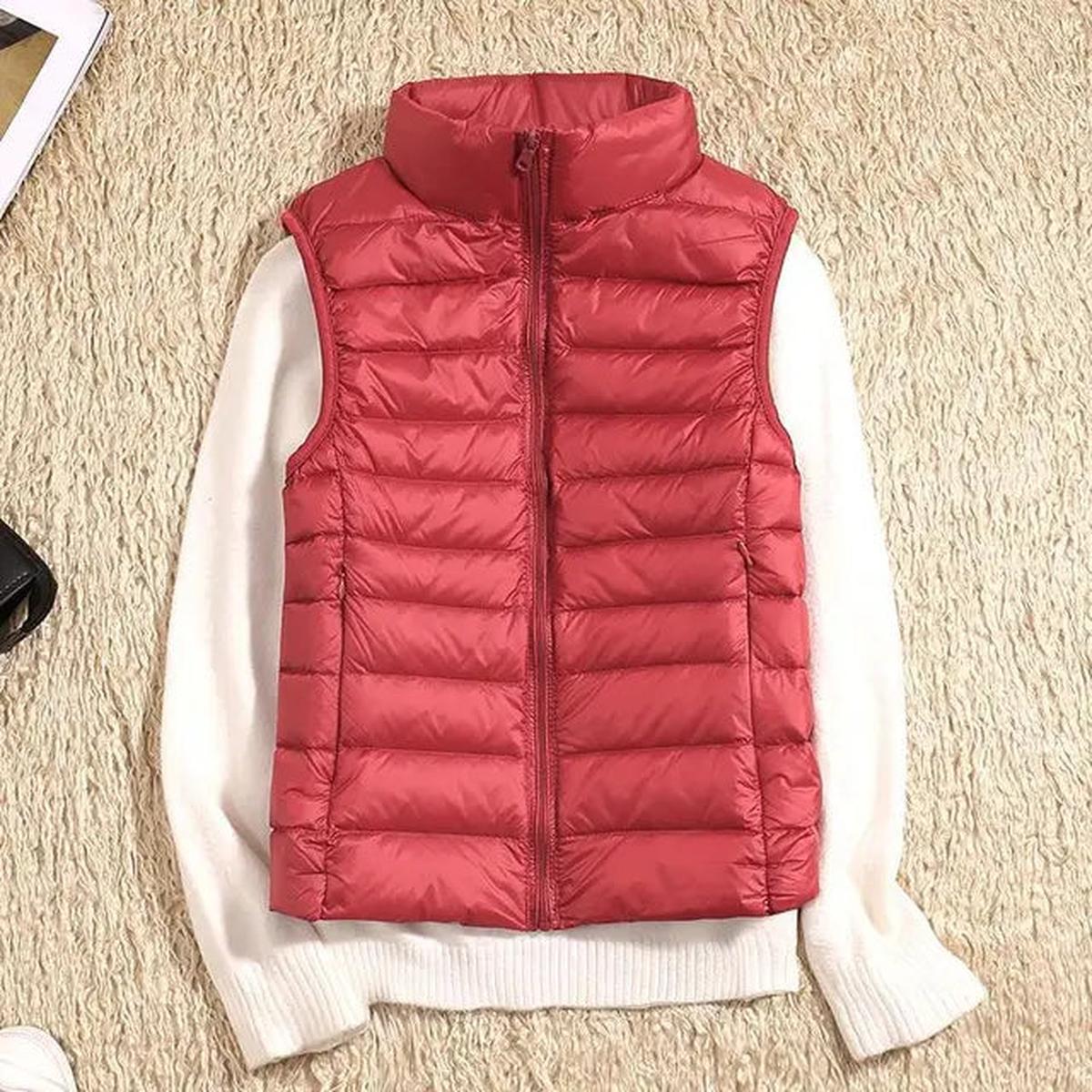 Women's Lightweight Packable Quilted Down Vest Gilet