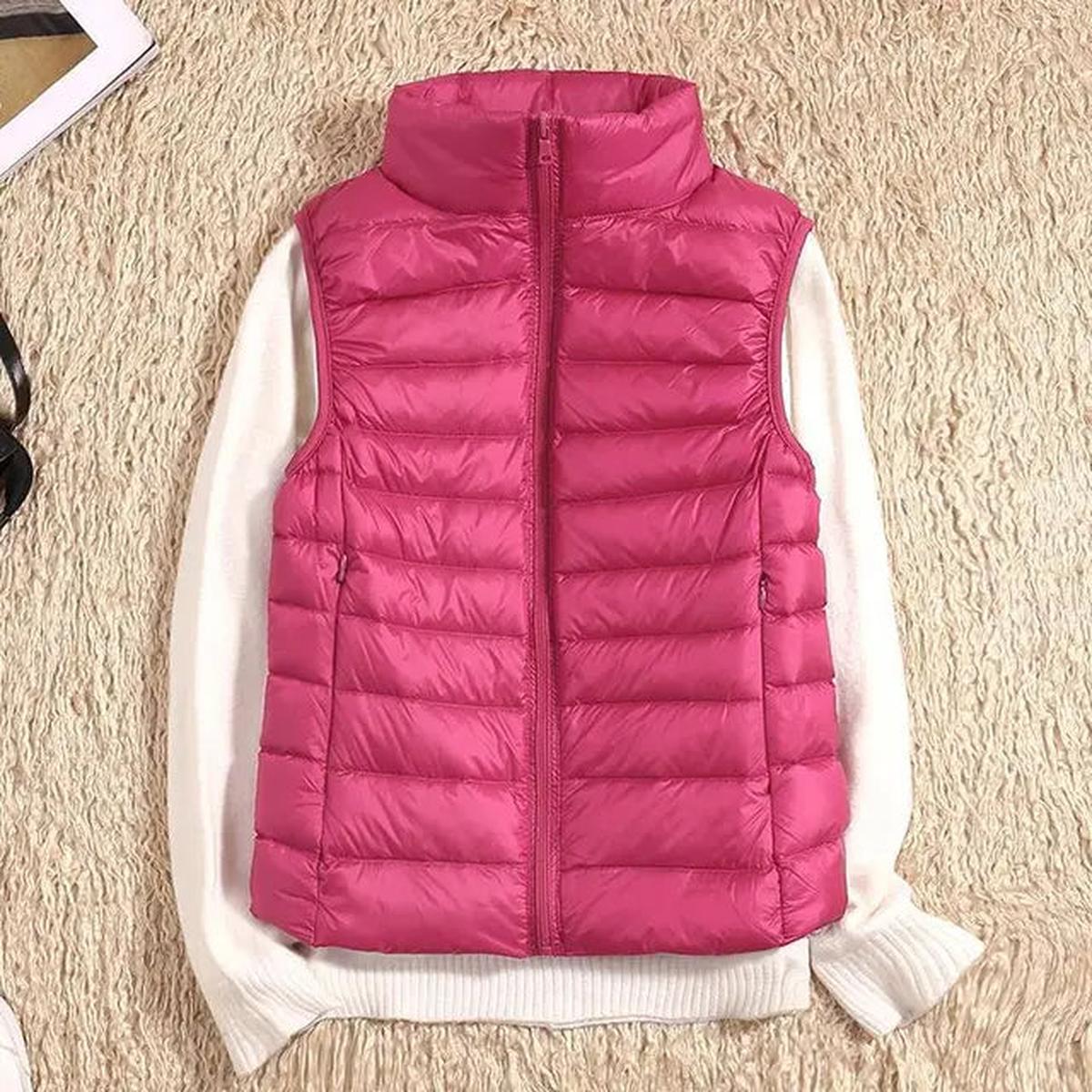 Women's Lightweight Packable Quilted Down Vest Gilet