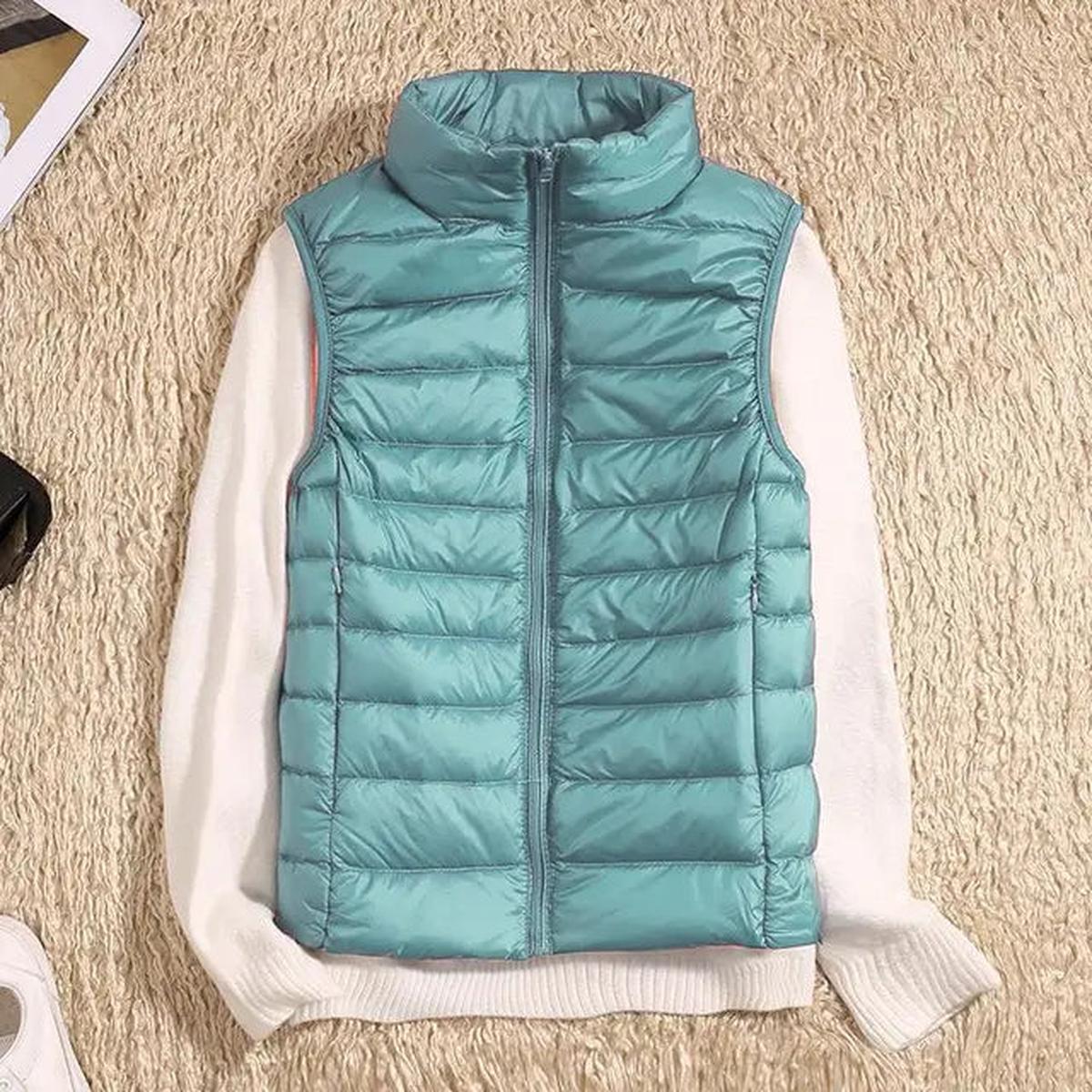 Women's Lightweight Packable Quilted Down Vest Gilet