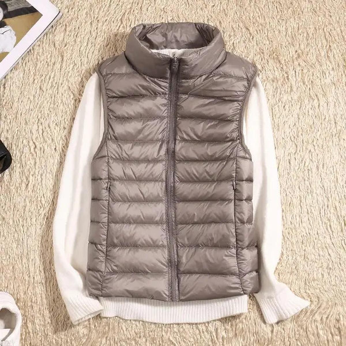 Women's Lightweight Packable Quilted Down Vest Gilet