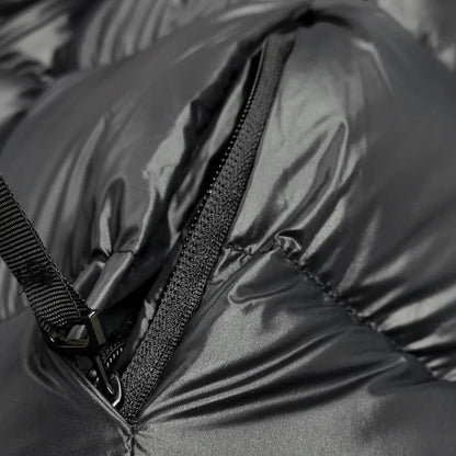 Women’s Long Down Winter Jacket Puffer Coat in black