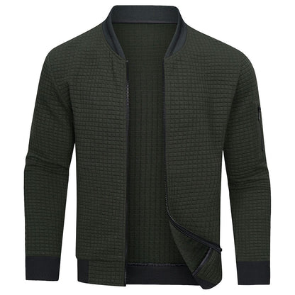 Men’s Quilted Lightweight Zip-Up Bomber Jacket