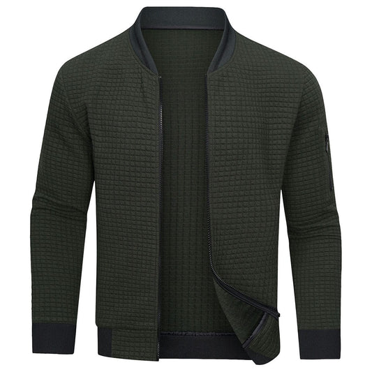 Men’s Quilted Lightweight Zip-Up Bomber Jacket