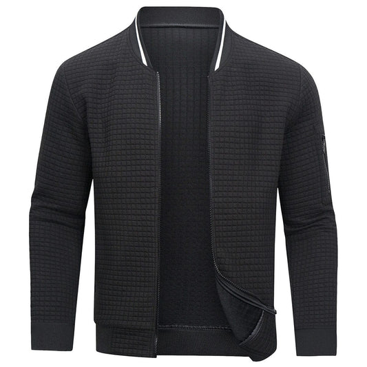 Men’s Quilted Lightweight Zip-Up Bomber Jacket