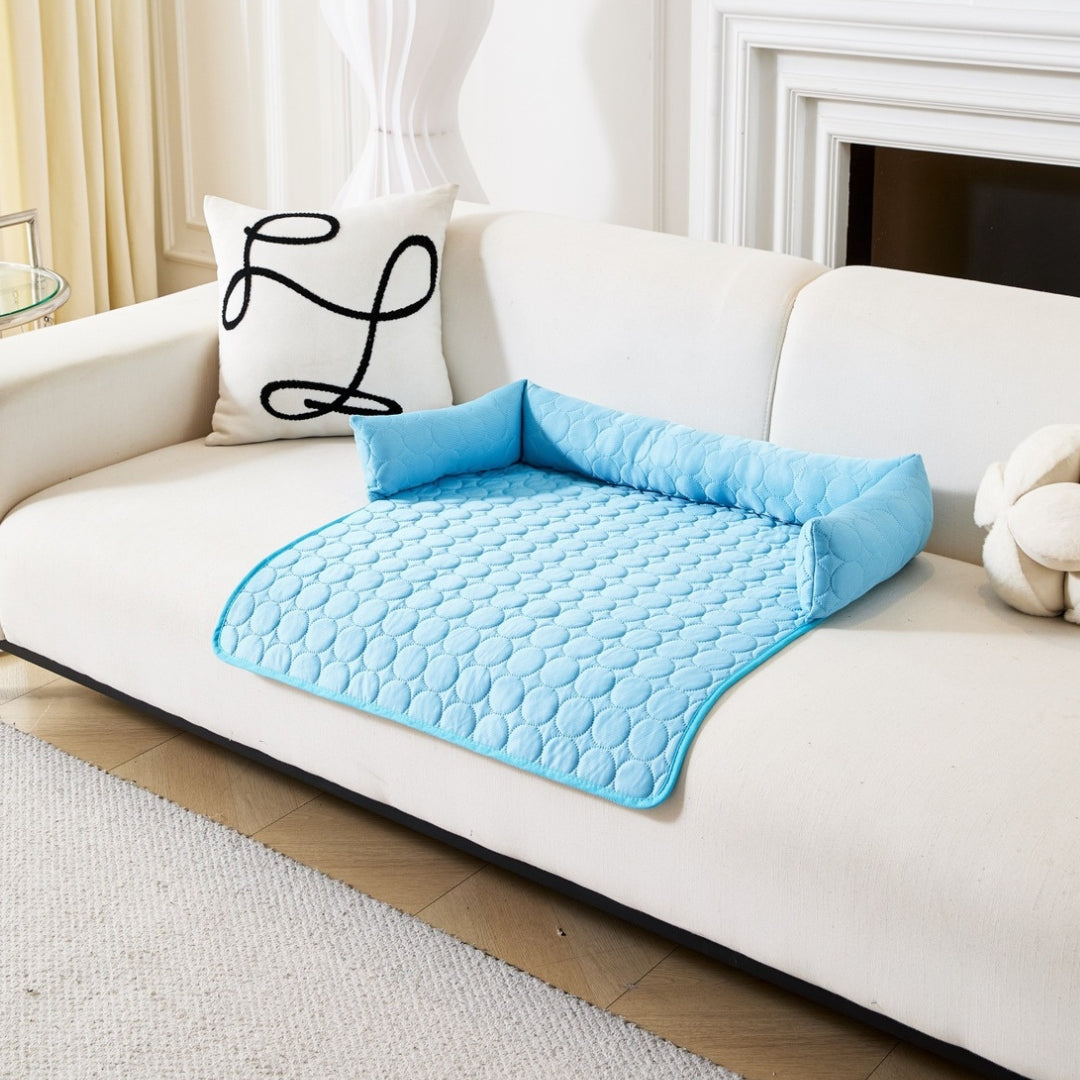 Ice Silk Cooling Dog Sofa Bed