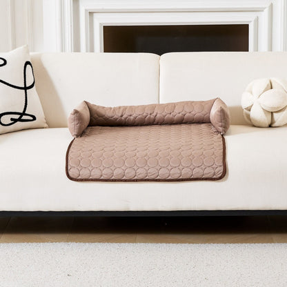 Ice Silk Cooling Dog Sofa Bed