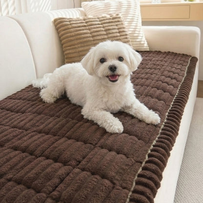 Non-Slip Plush Sofa Cover