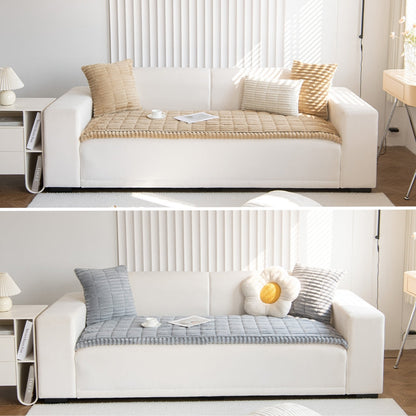 Plush Sofa Cushion Covers Pack of 2