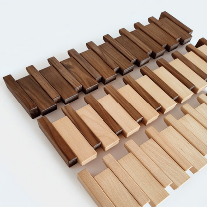 Modern Wooden Minimalist Wall Coat Rack
