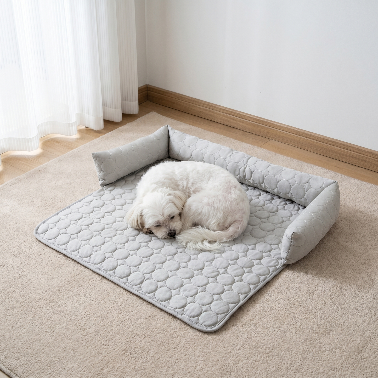Ice Silk Cooling Dog Sofa Bed