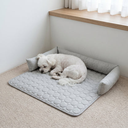 Ice Silk Cooling Dog Sofa Bed
