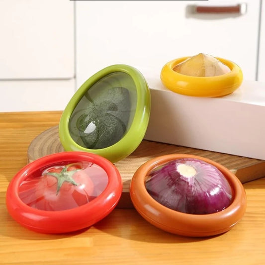 Reusable Fruit Vegetable Food Saver Covers Box Set