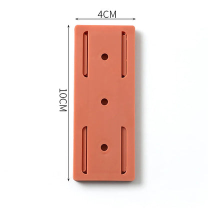 No-Drill Punch-Free Socket Power Strip Holders