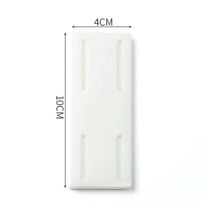 No-Drill Punch-Free Socket Power Strip Holders