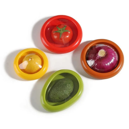 Reusable Fruit Vegetable Food Saver Covers Box Set