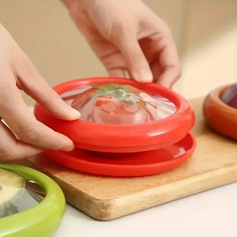 Reusable Fruit Vegetable Food Saver Covers Box Set
