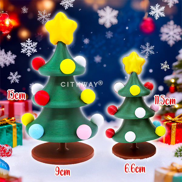 Spinning Christmas Tree Table Ornament (2PCS Set)